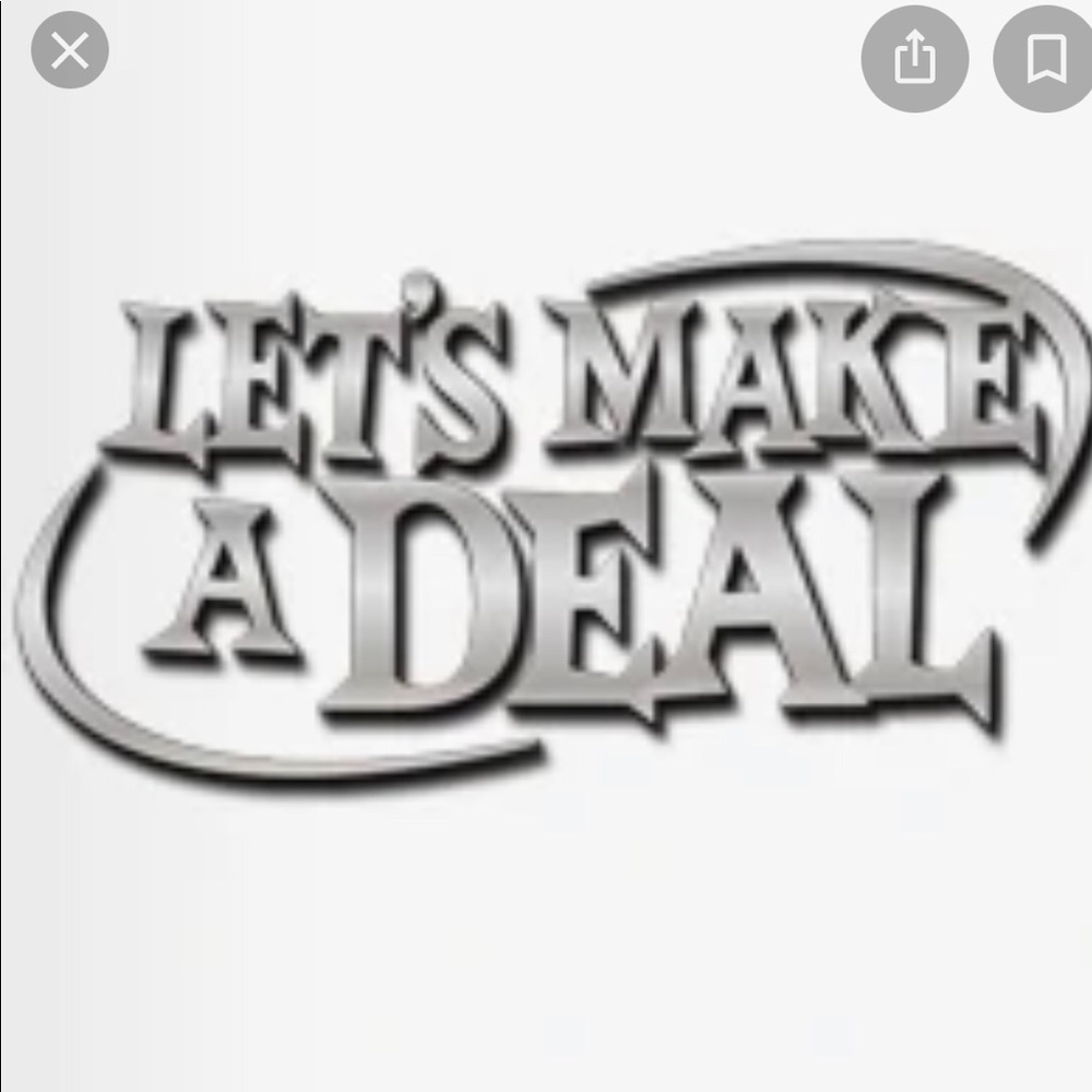 LETS MAKE A DEAL!!🤝 ALL FAIR OFFERS WELCOME 🤗